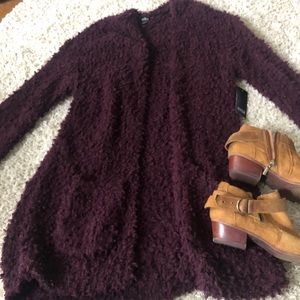 Super soft ana plum cardigan